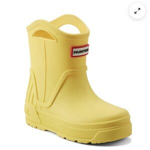 Hunter Kids' Bright Yellow Boots